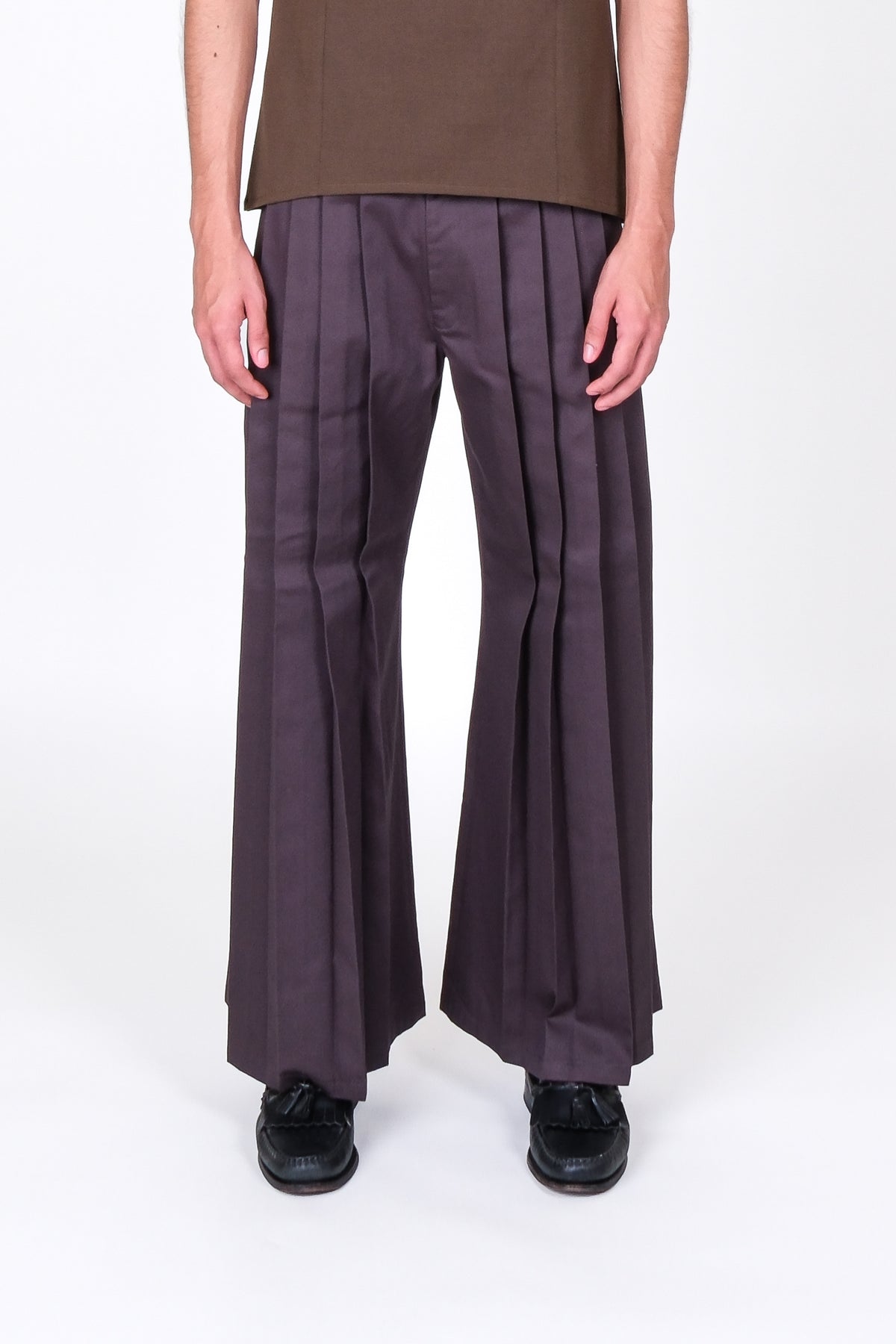 Deep Pleated Trousers