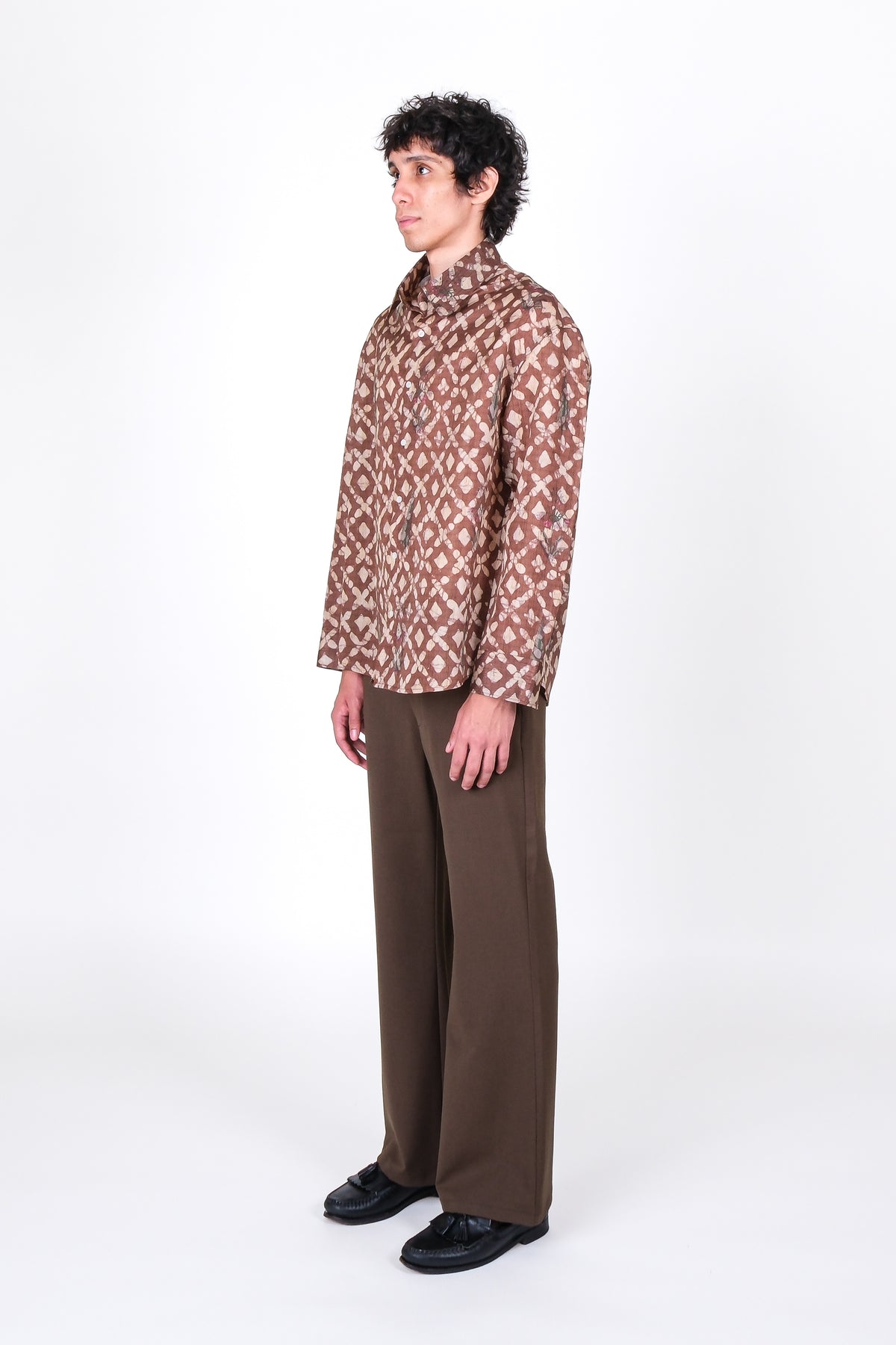 One of One Heirloom Sari Shirt