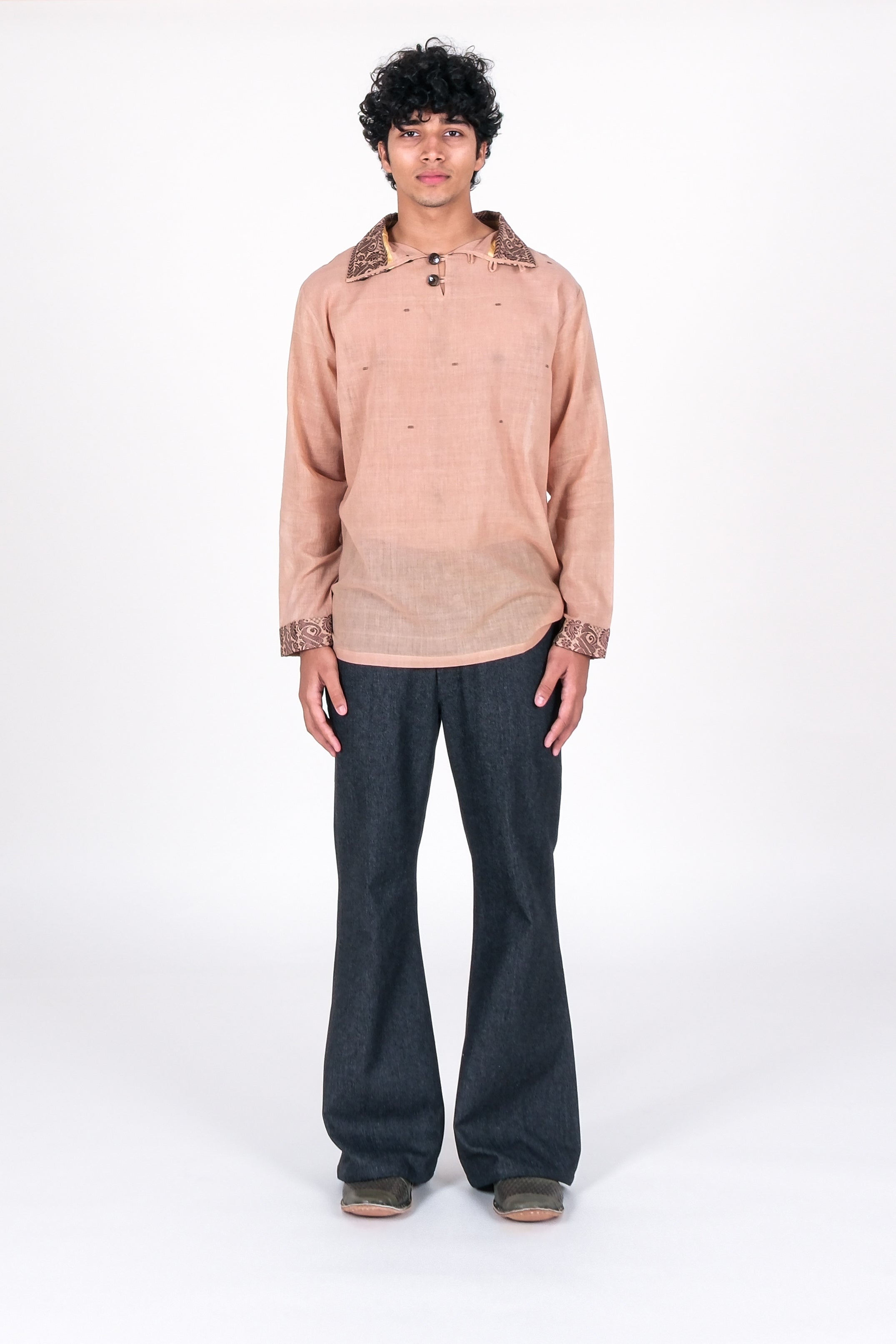 One of One Heritage Sari Top