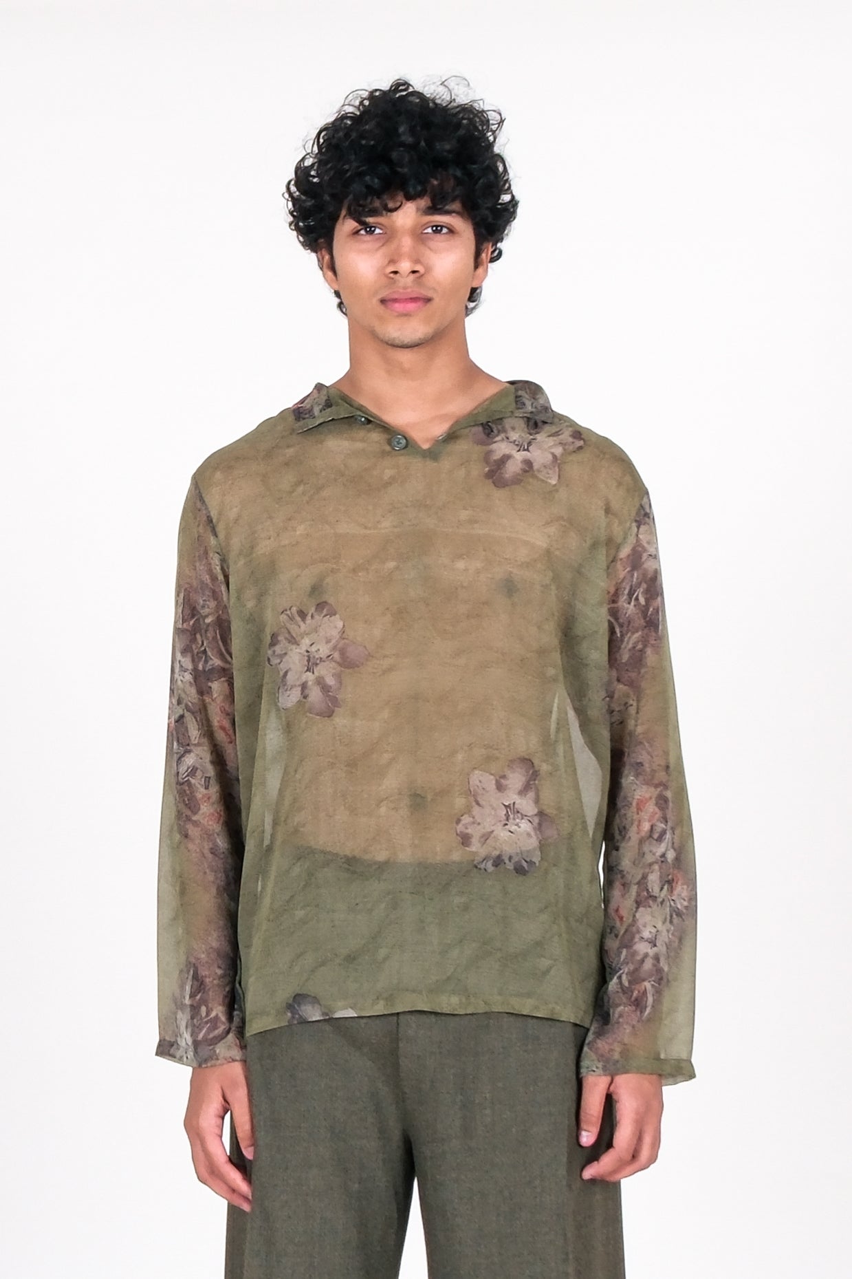 One of One Heirloom Sari Top