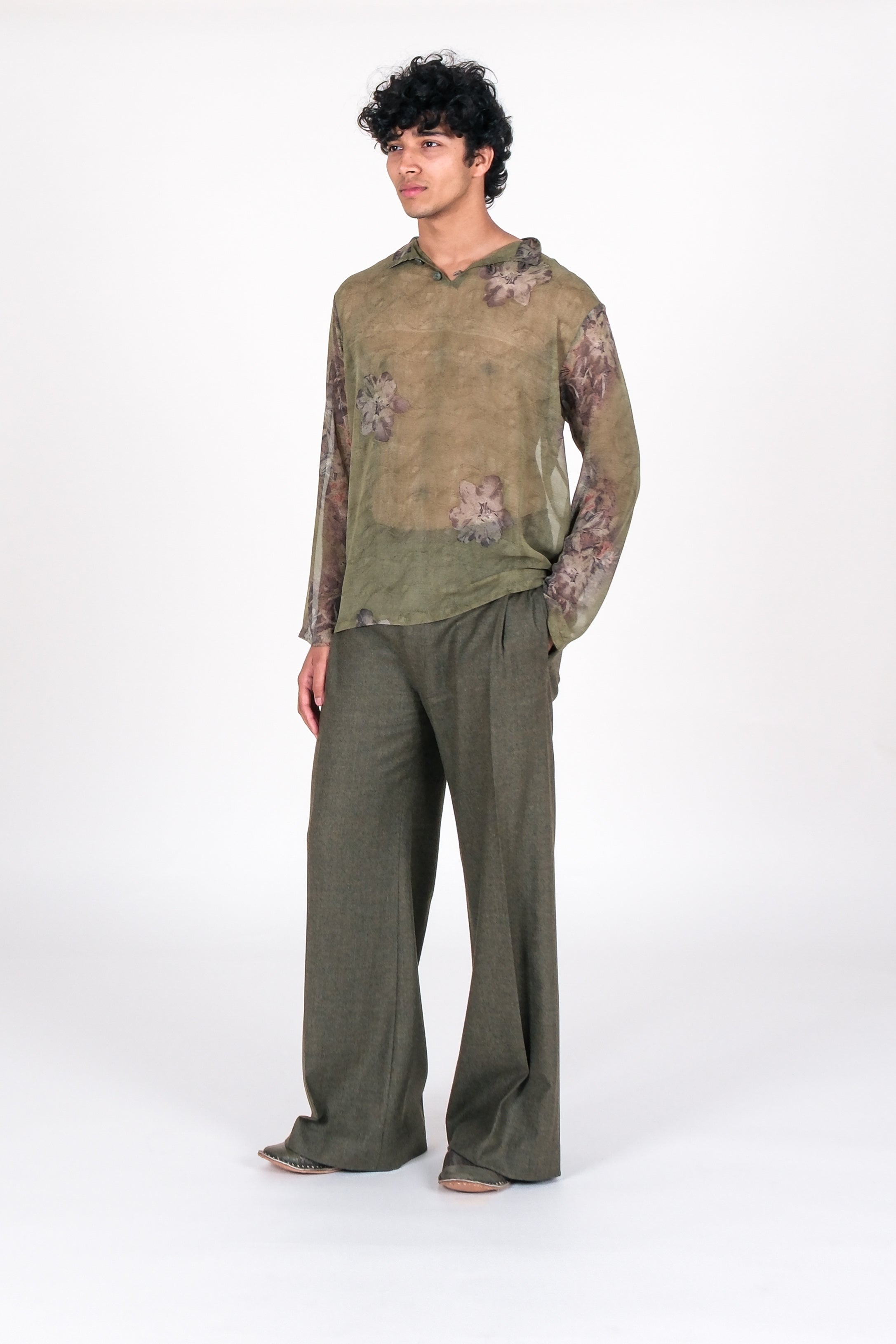 One of One Heirloom Sari Top