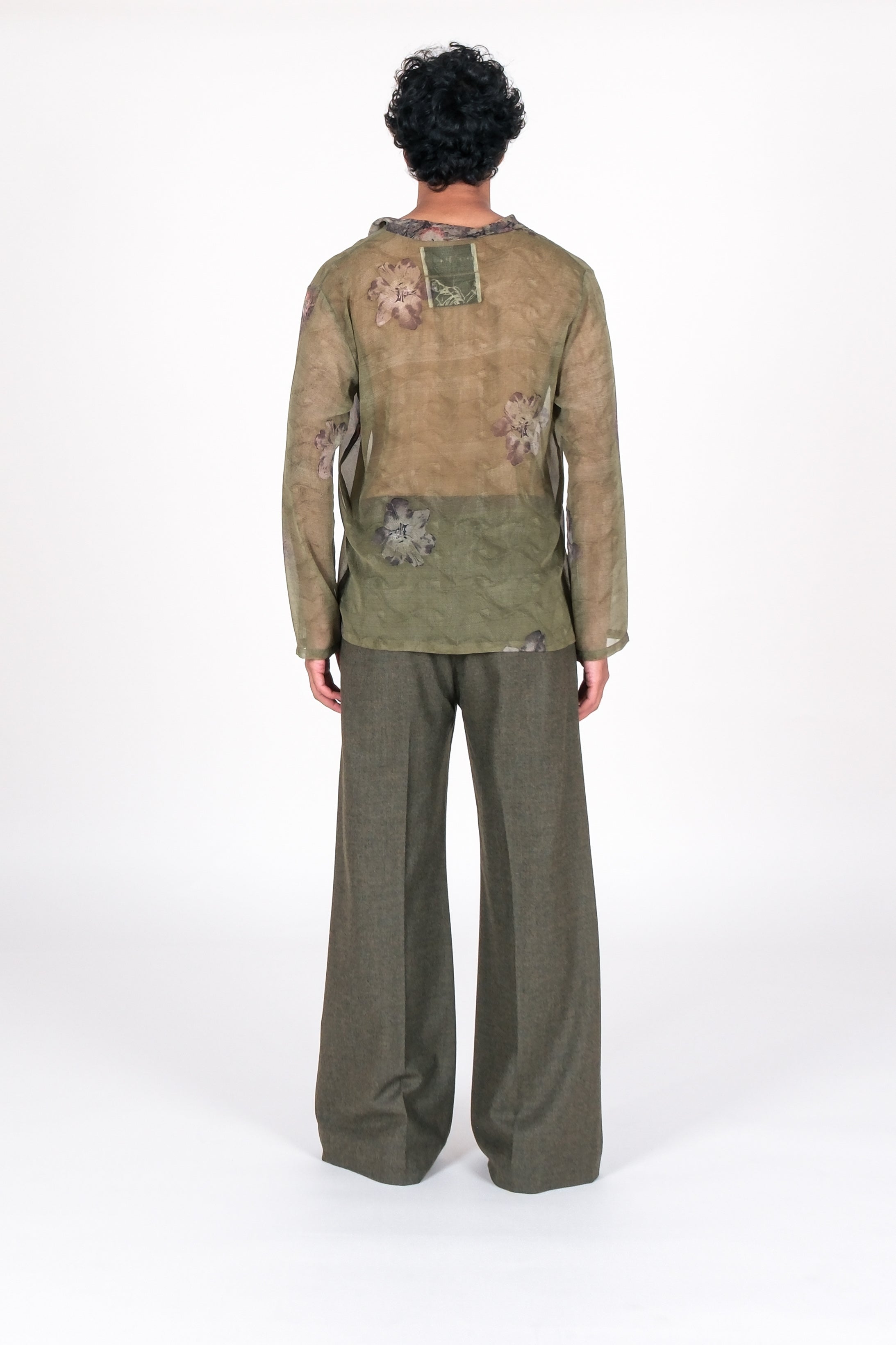 One of One Heirloom Sari Top