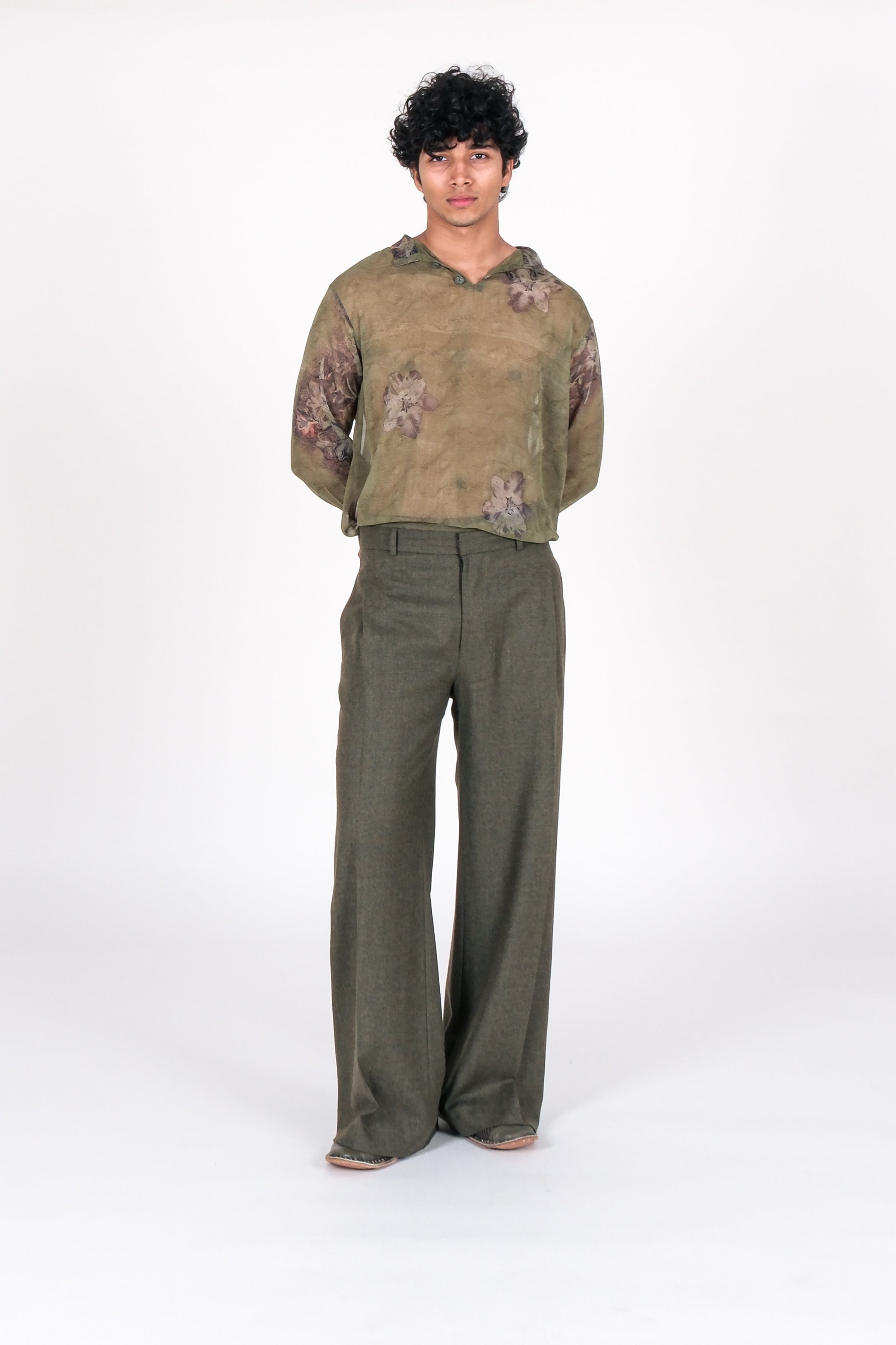 Classic Pleated Trousers