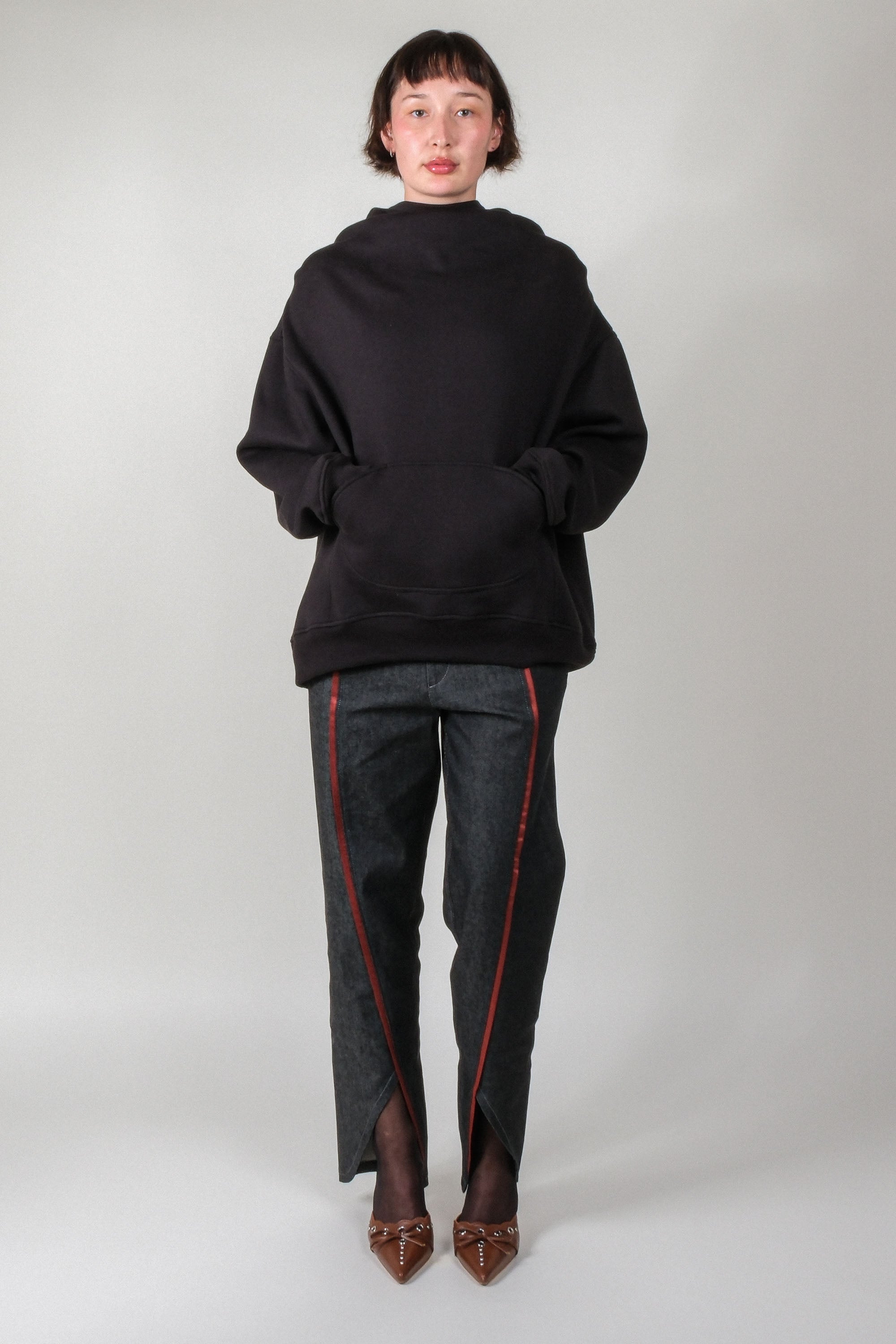 Straight Denim Trousers