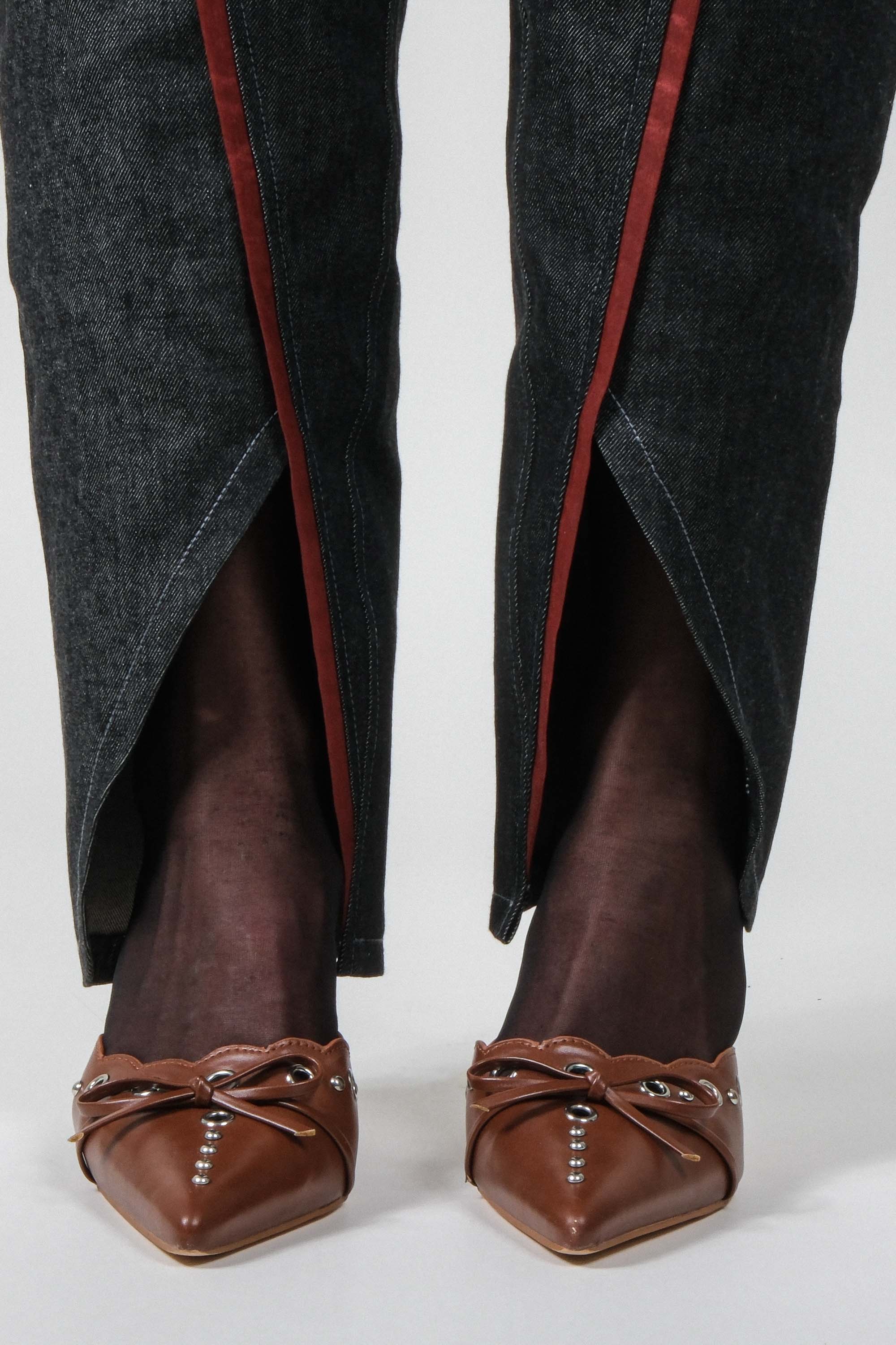 Straight Denim Trousers