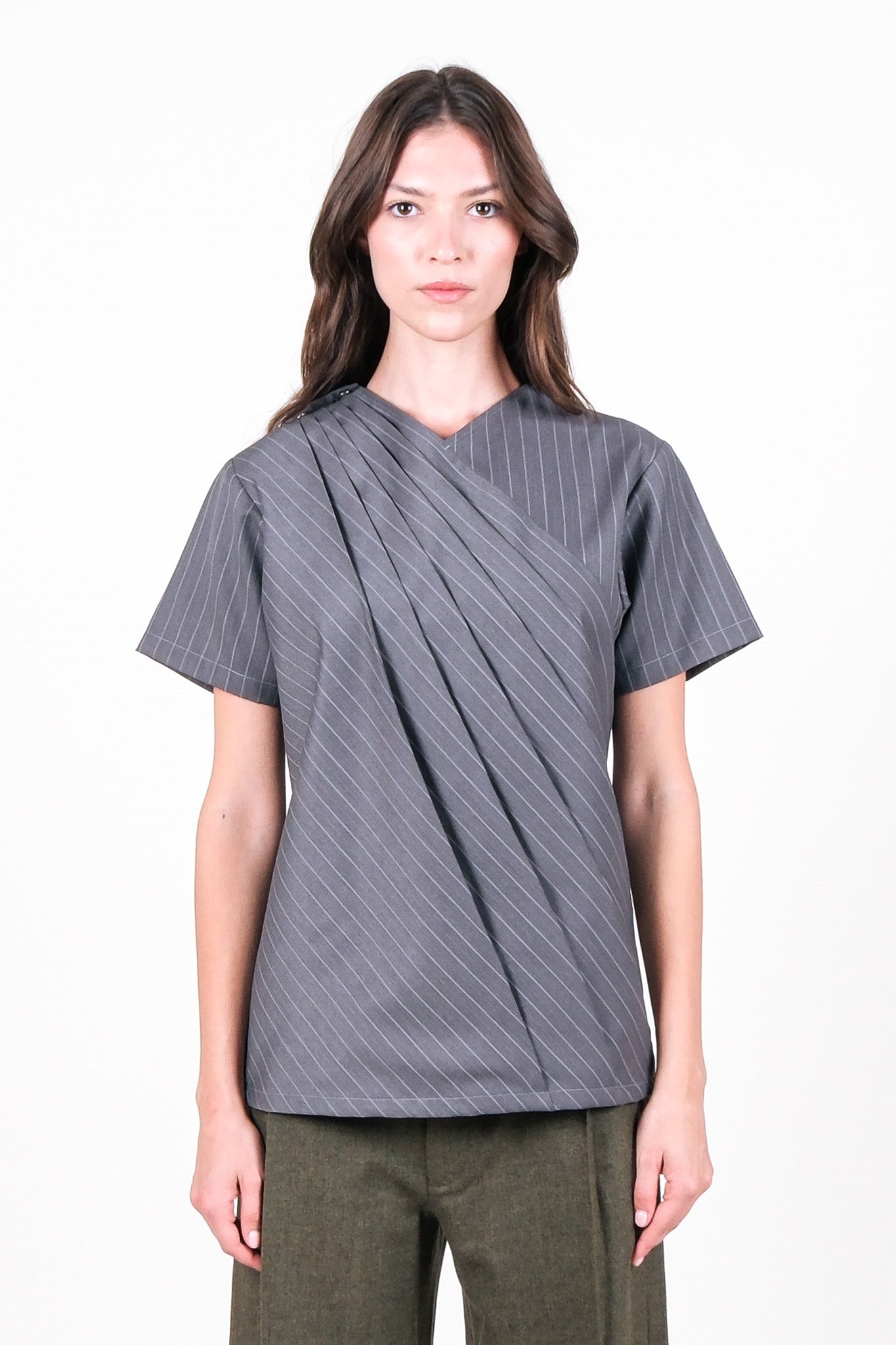 Pleated Asymmetric Top