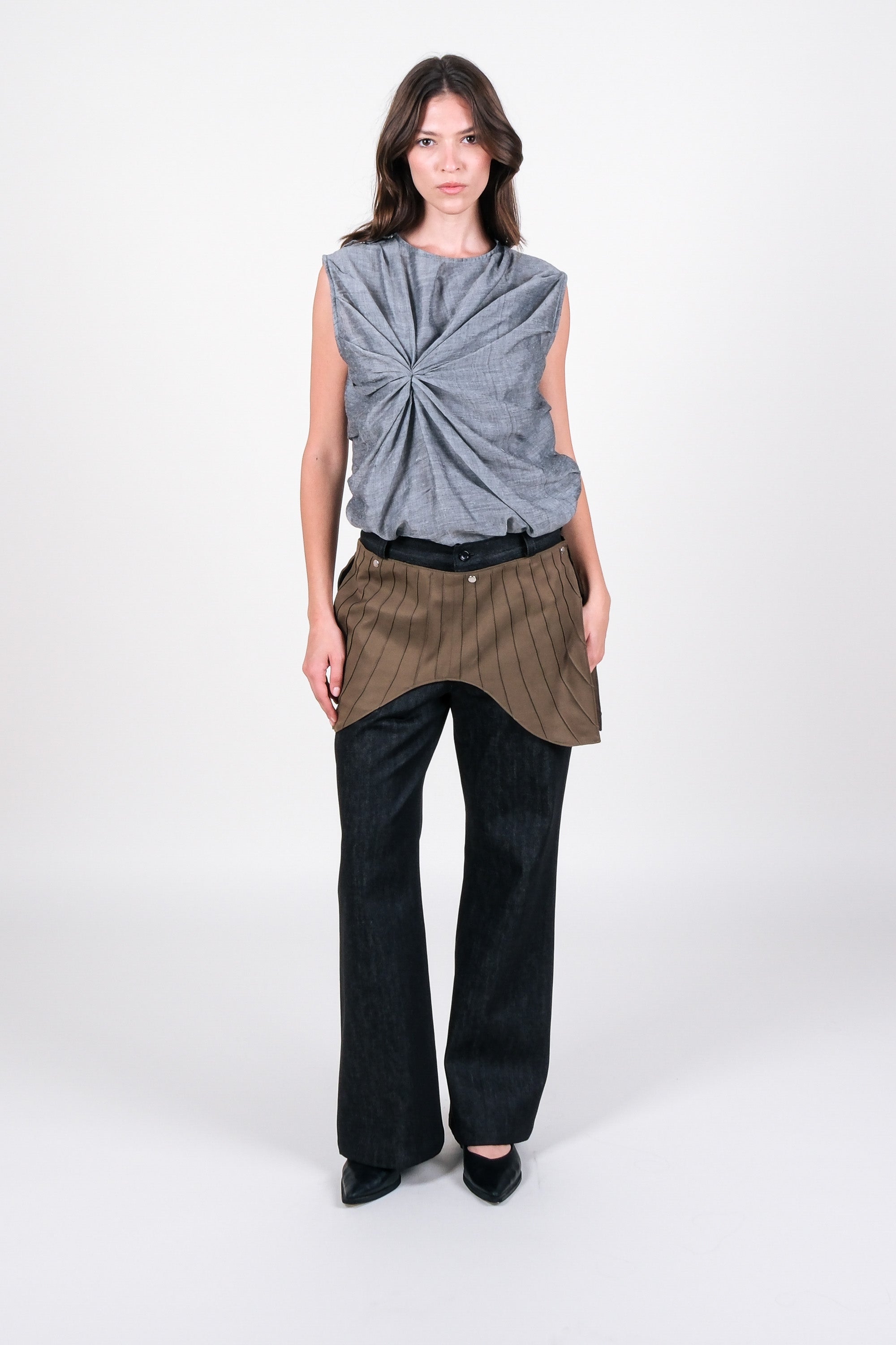 One of One Heritage Sari Top
