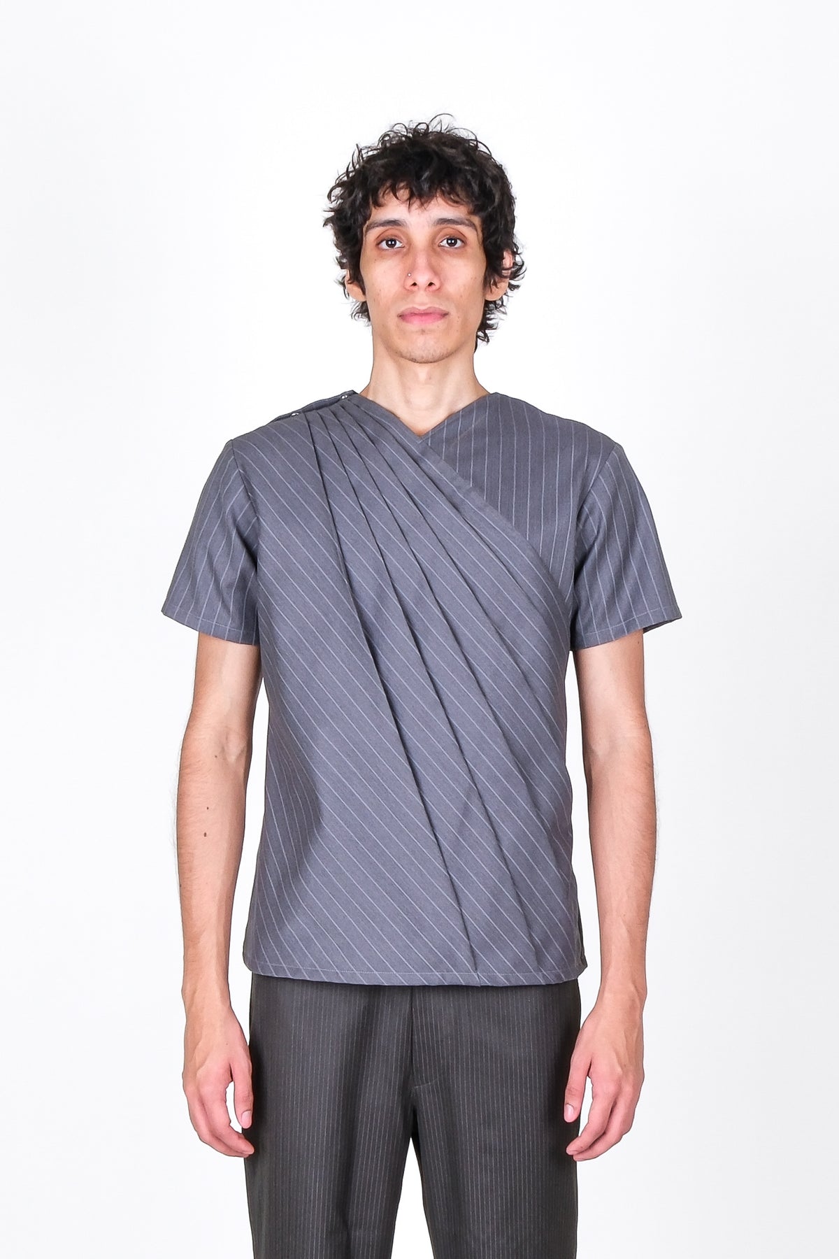 Pleated Asymmetric Top