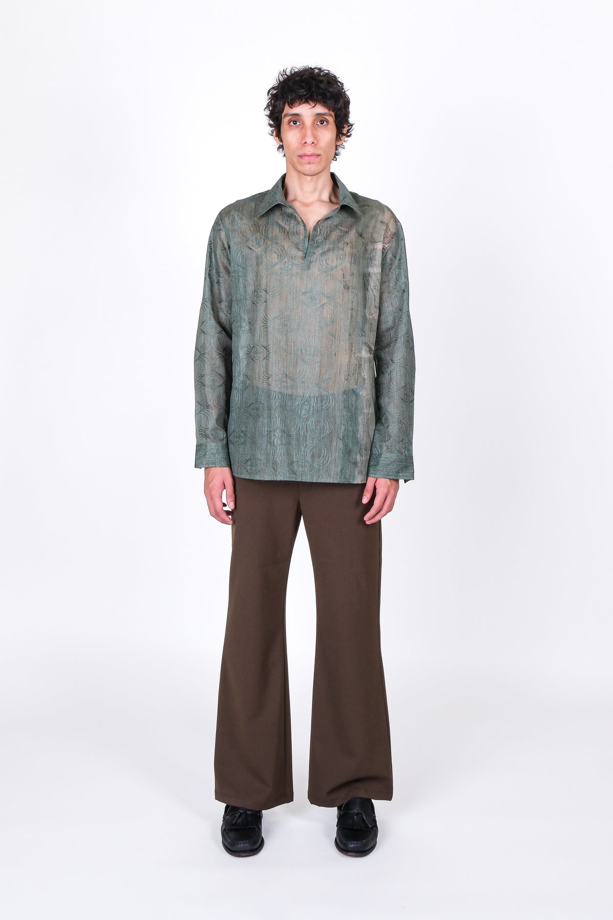 One of One Heirloom Sari Shirt