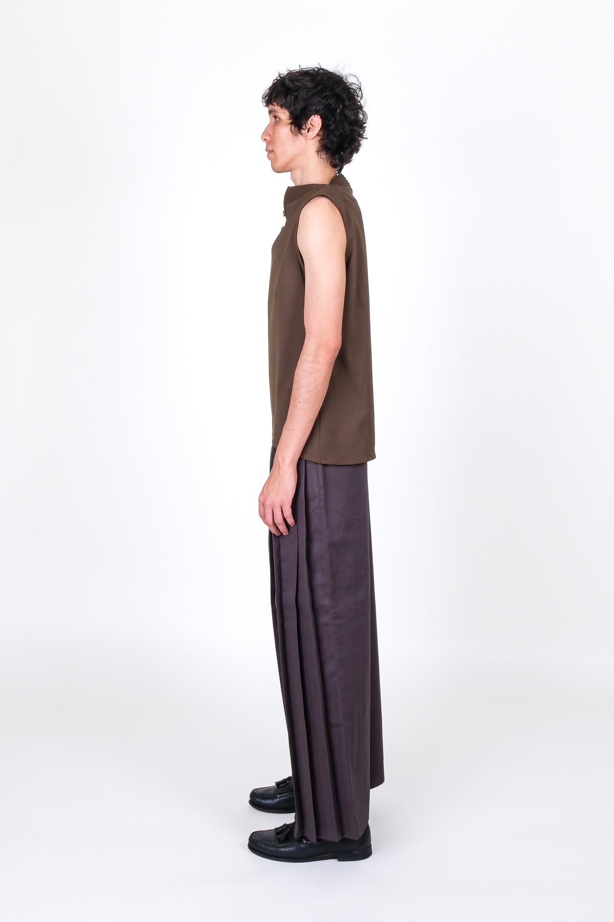 Deep Pleated Trousers