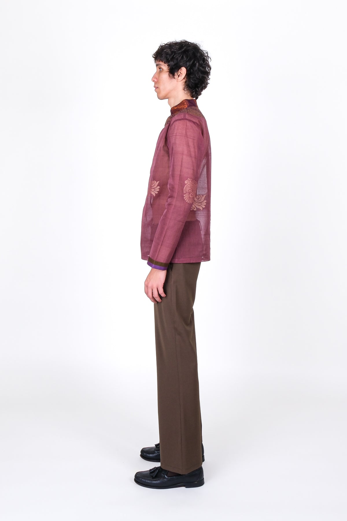 One of One Heirloom Sari Top