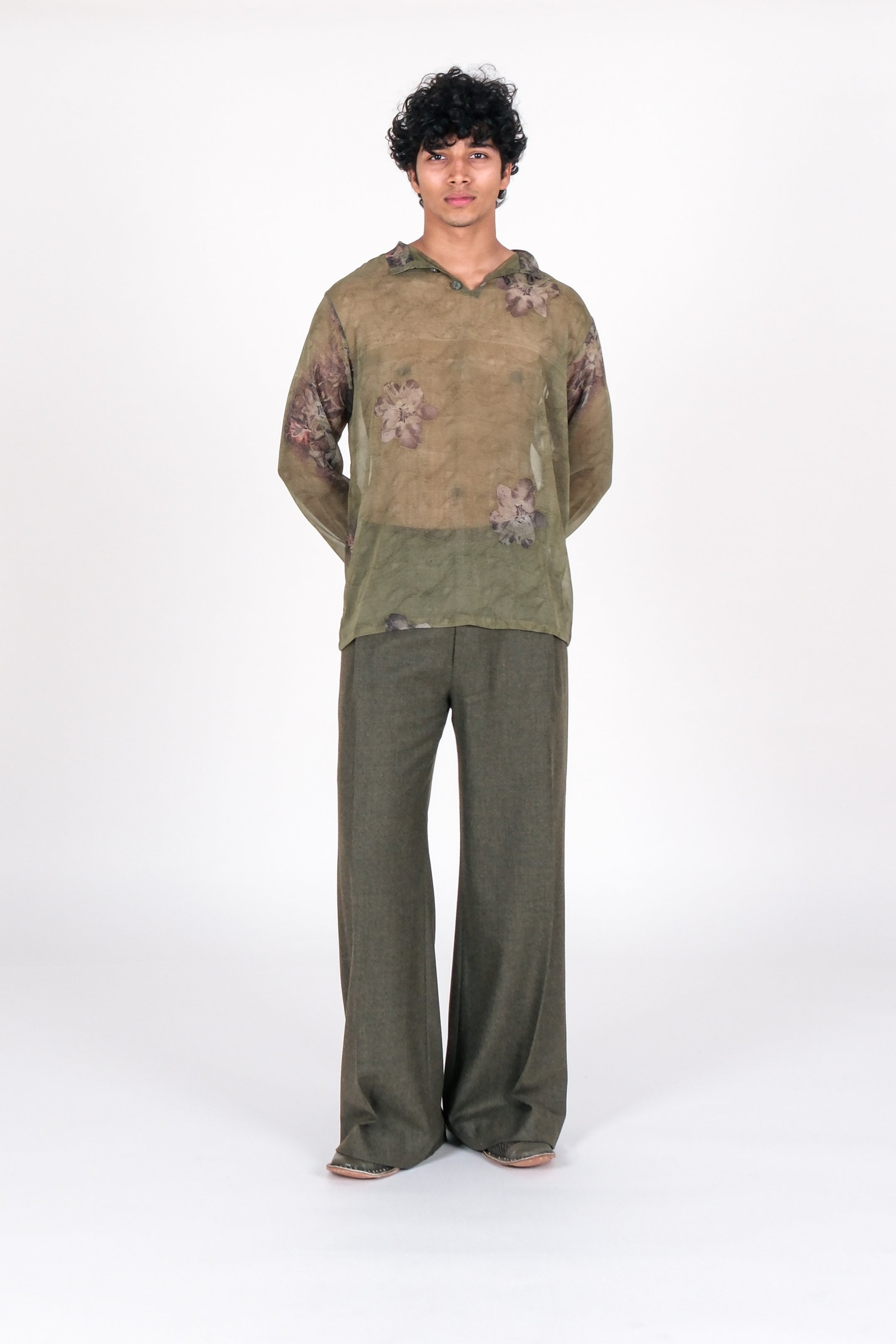 One of One Heirloom Sari Top