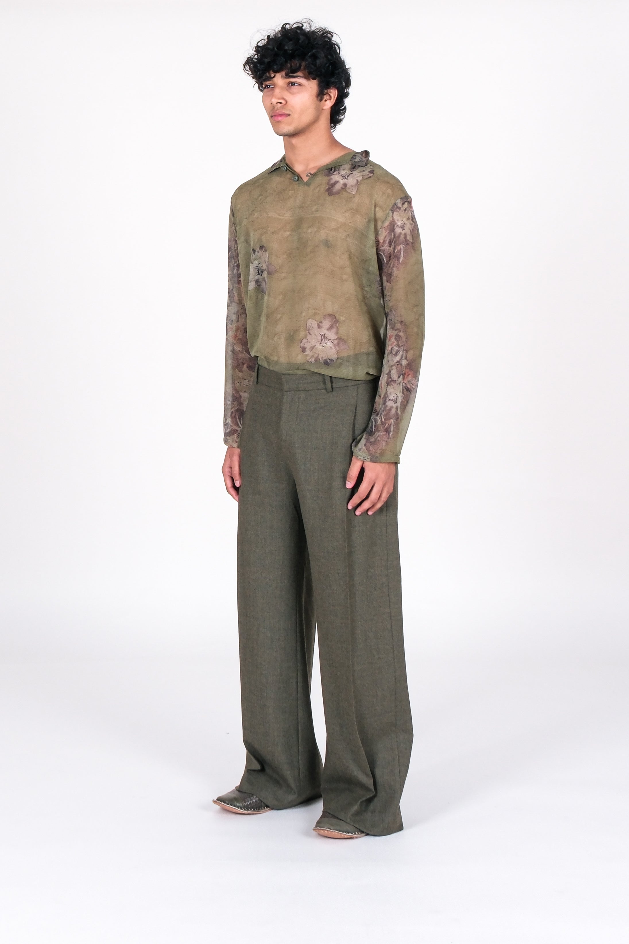 Classic Pleated Trousers