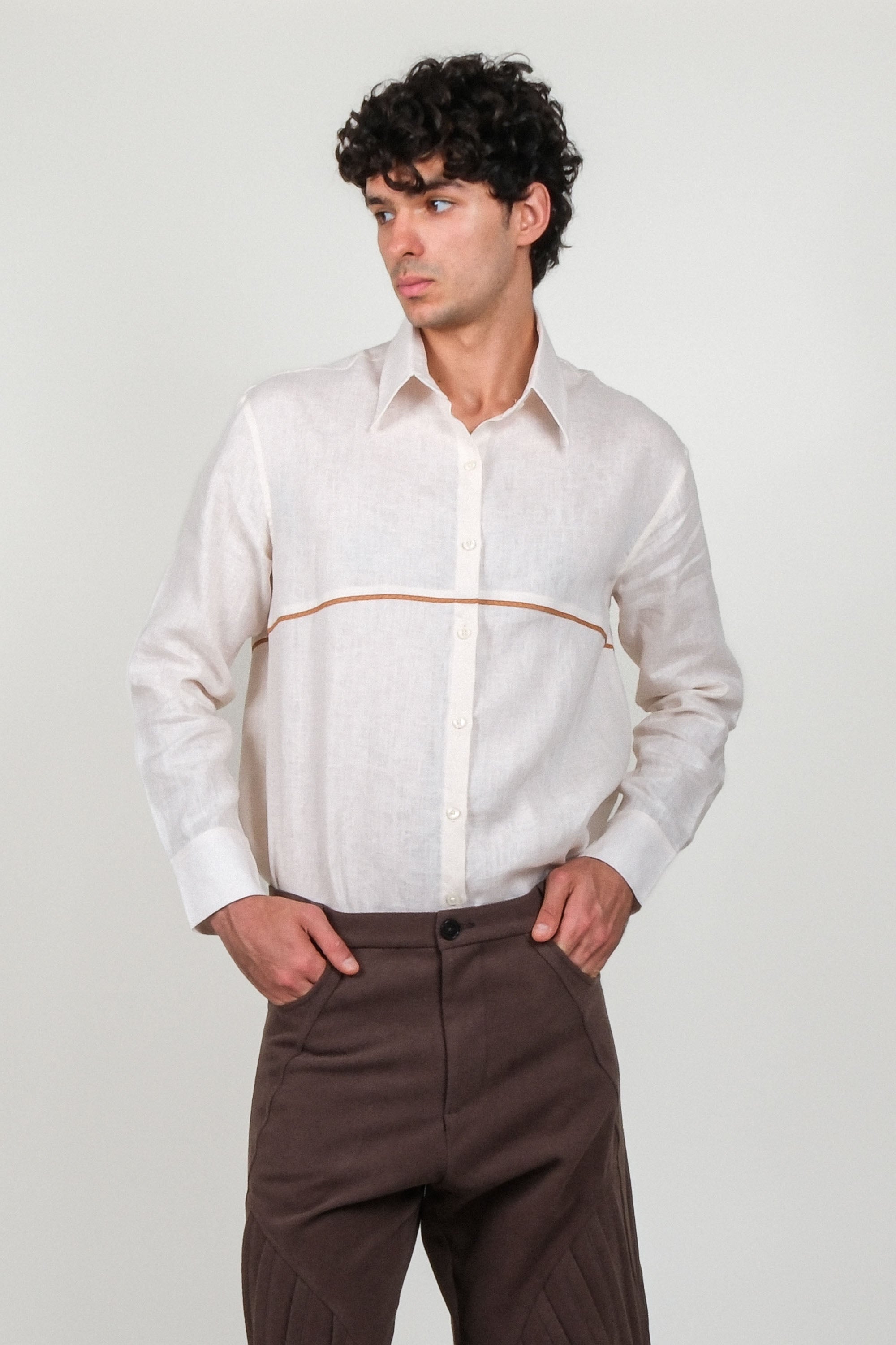 Flowy Linen Shirt