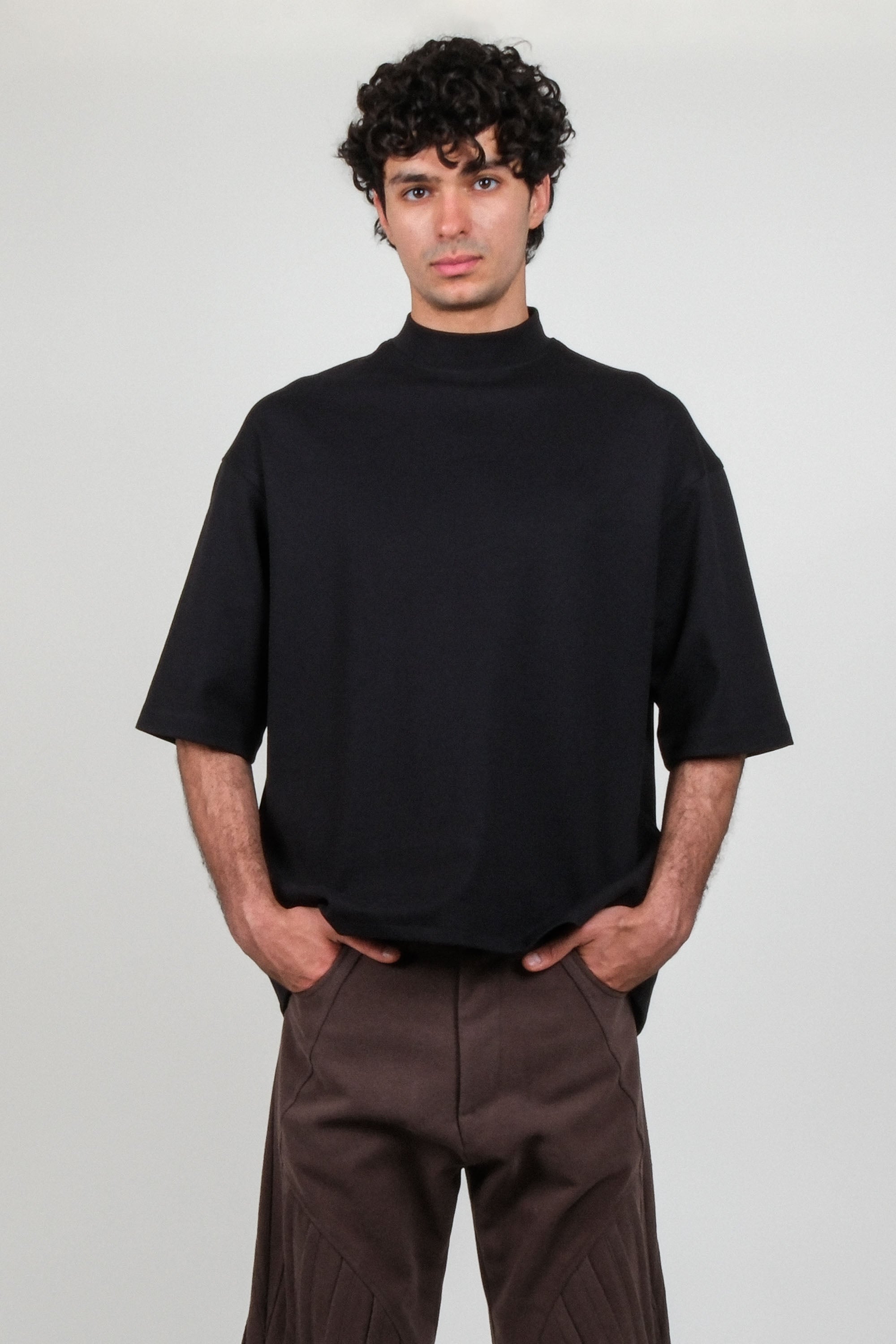 Mock Neck T-Shirt