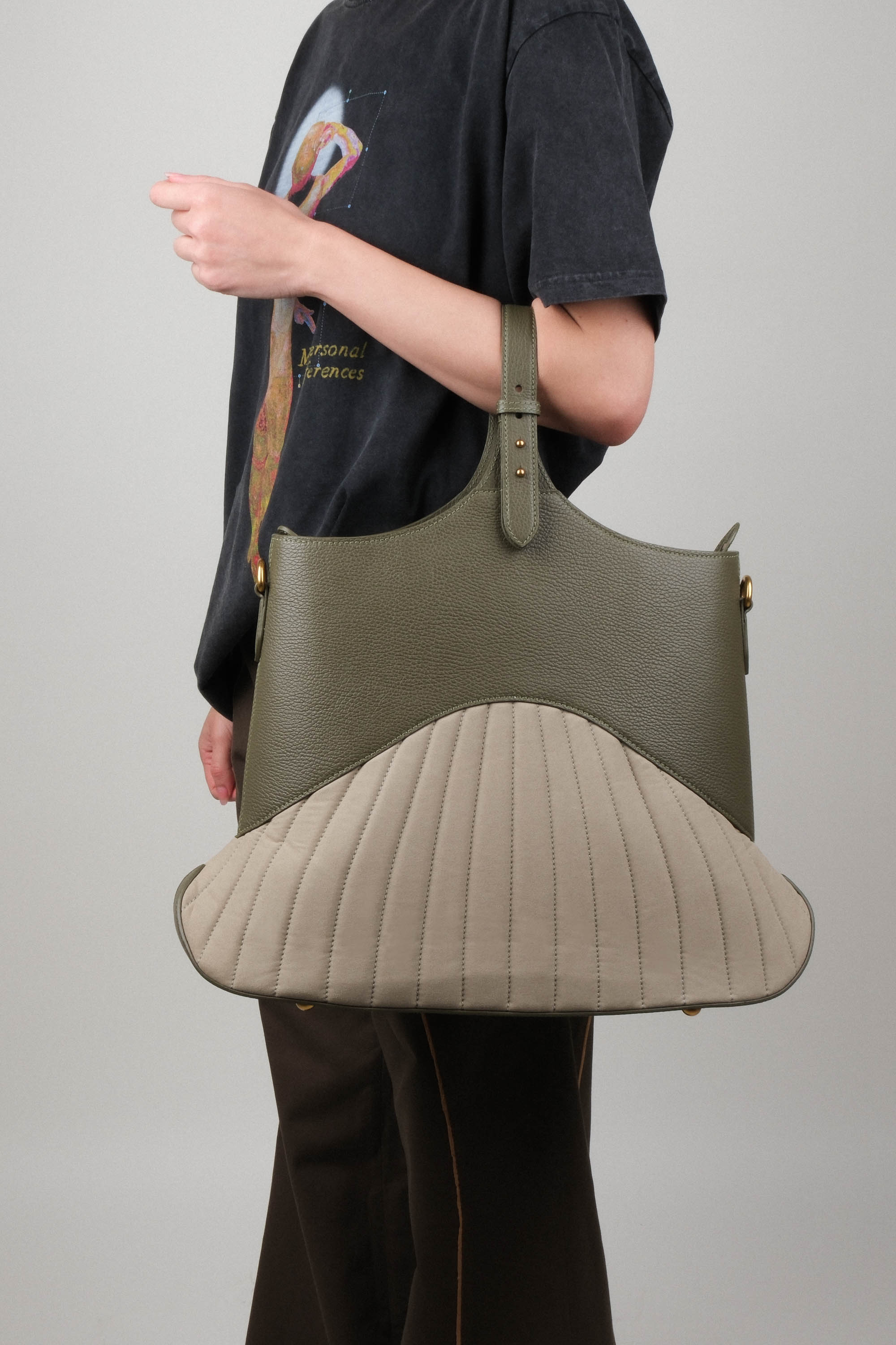 Green Gallery Bag (Medium)