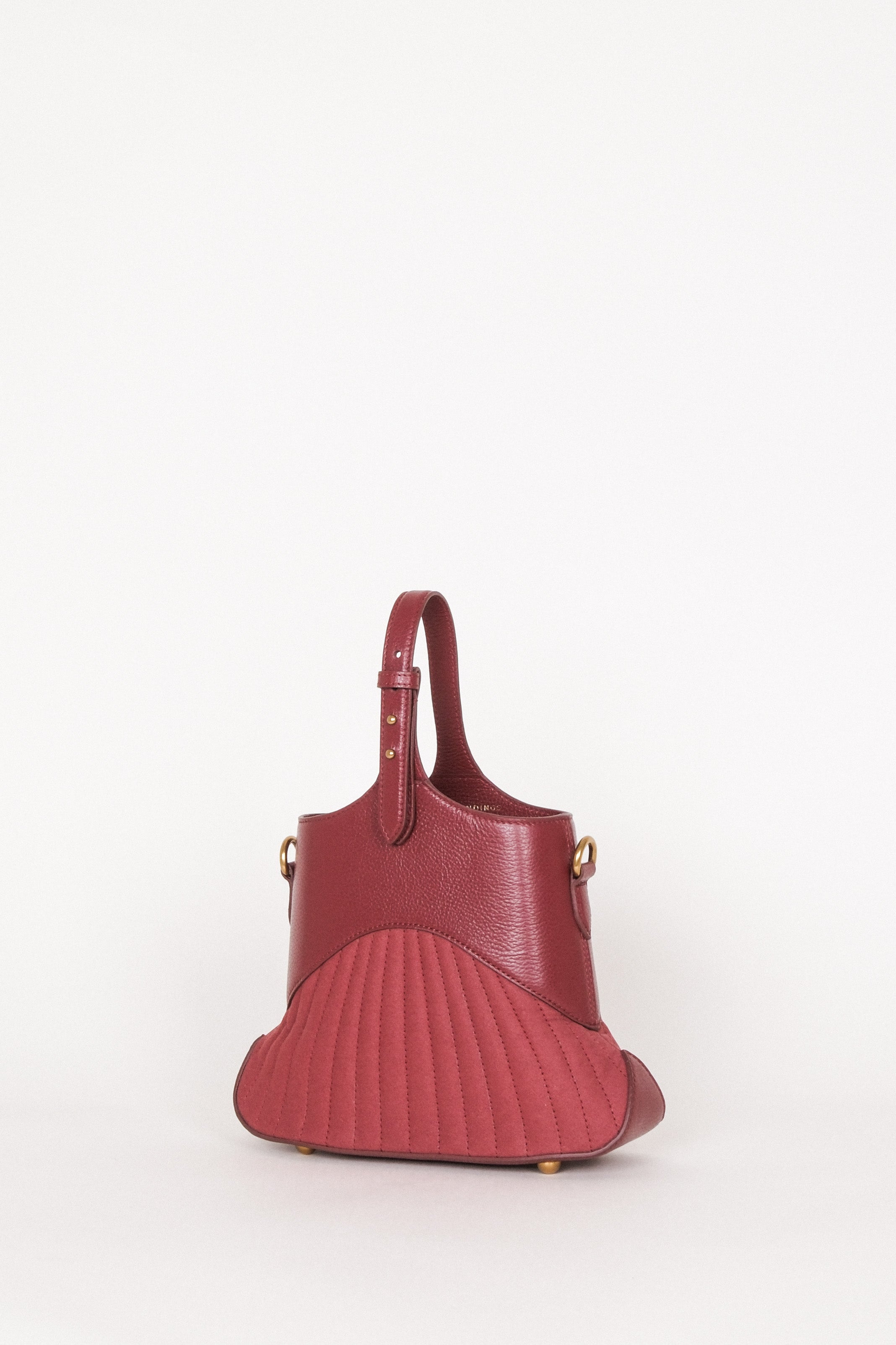 Burgundy Gallery Bag (Small)