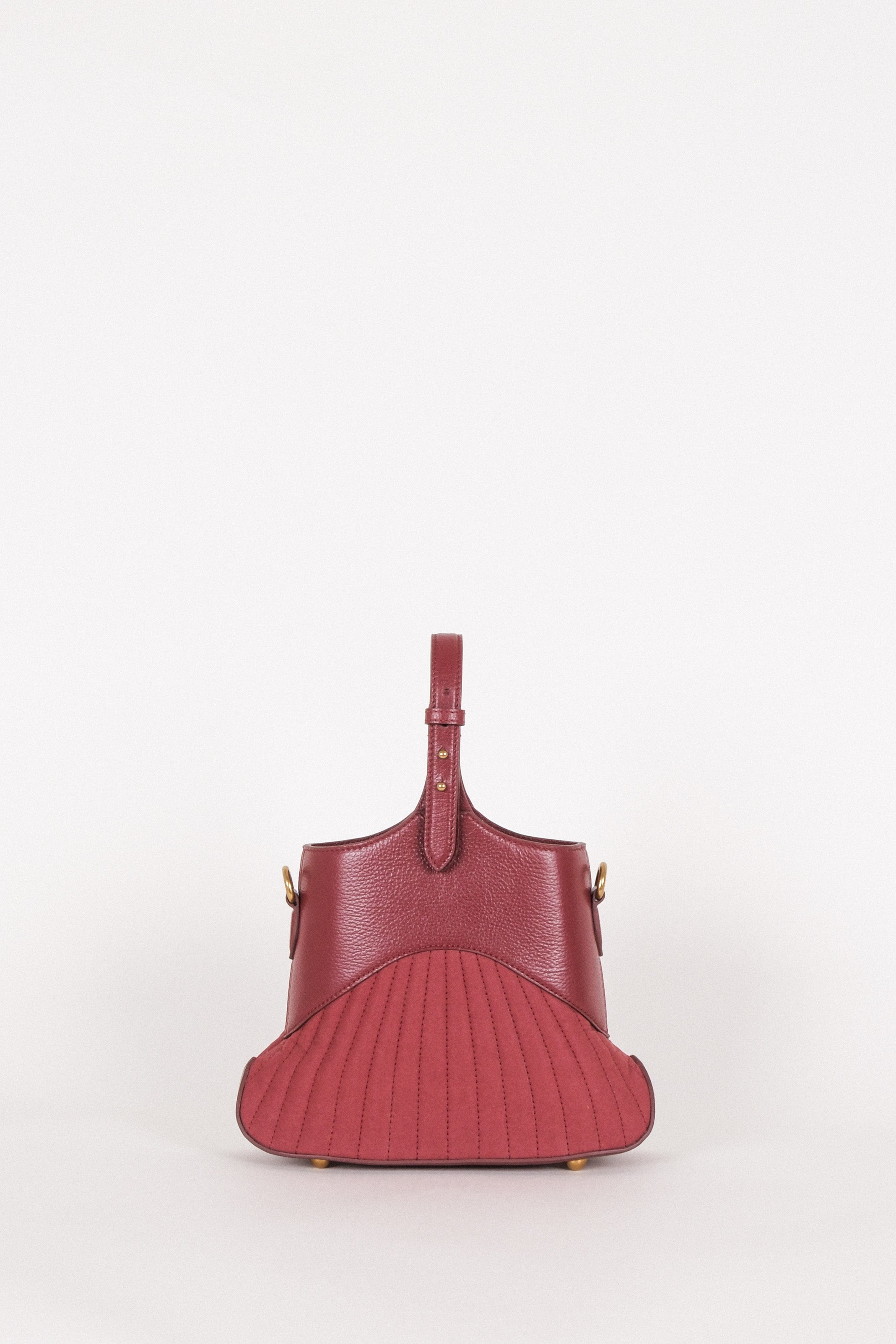 Burgundy Gallery Bag (Small)