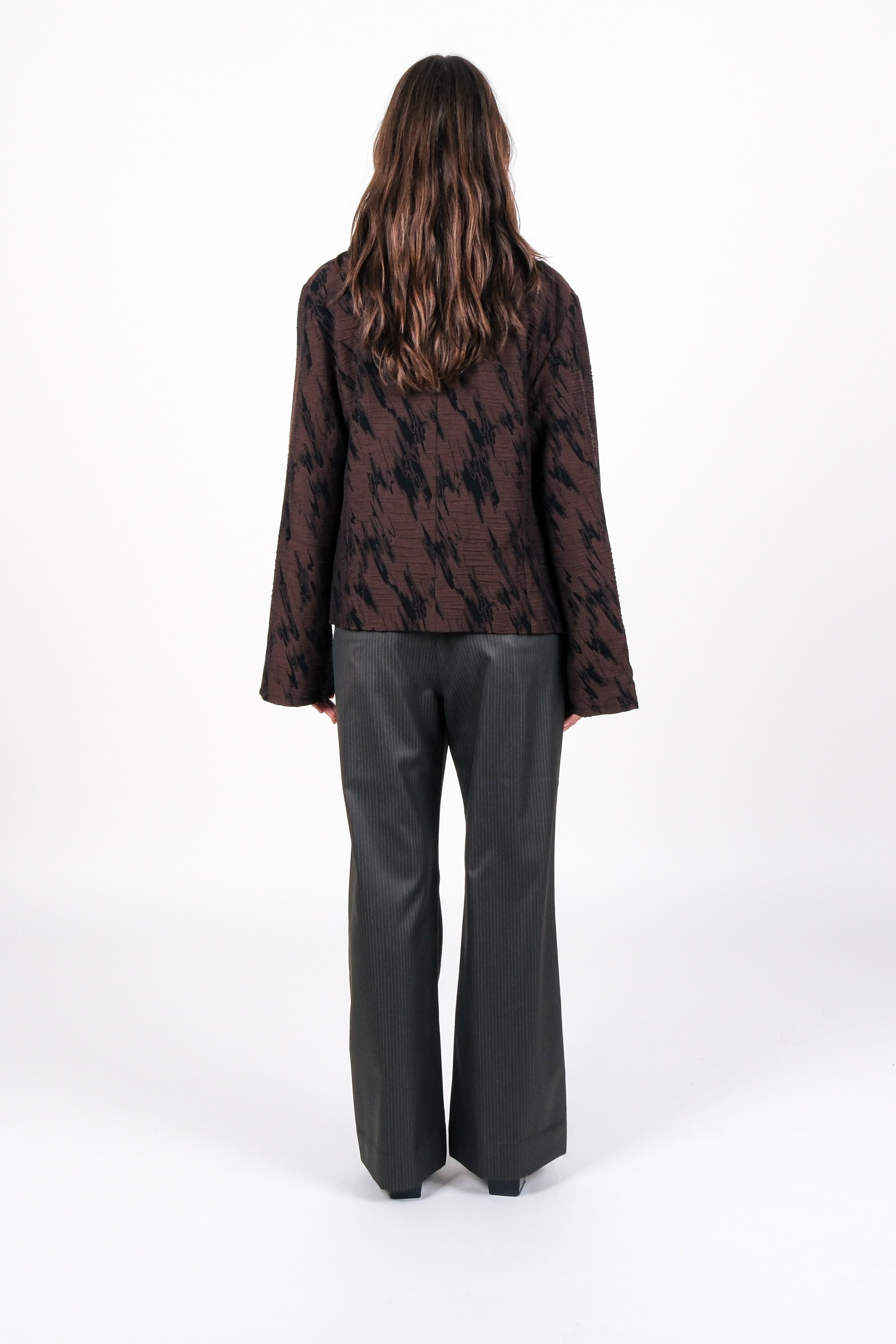 Asymmetric Button Jacket