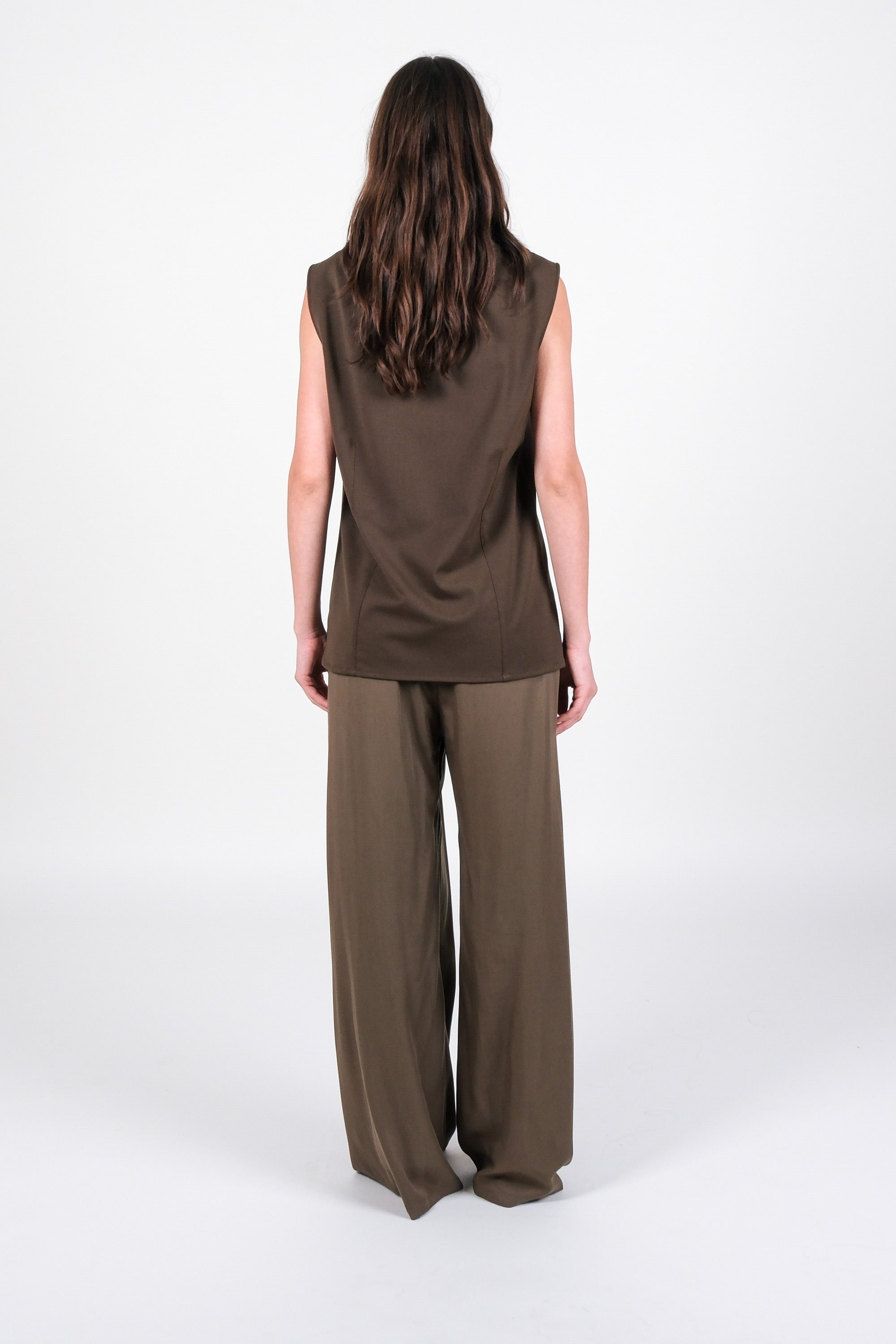 Draped Shoulder Top