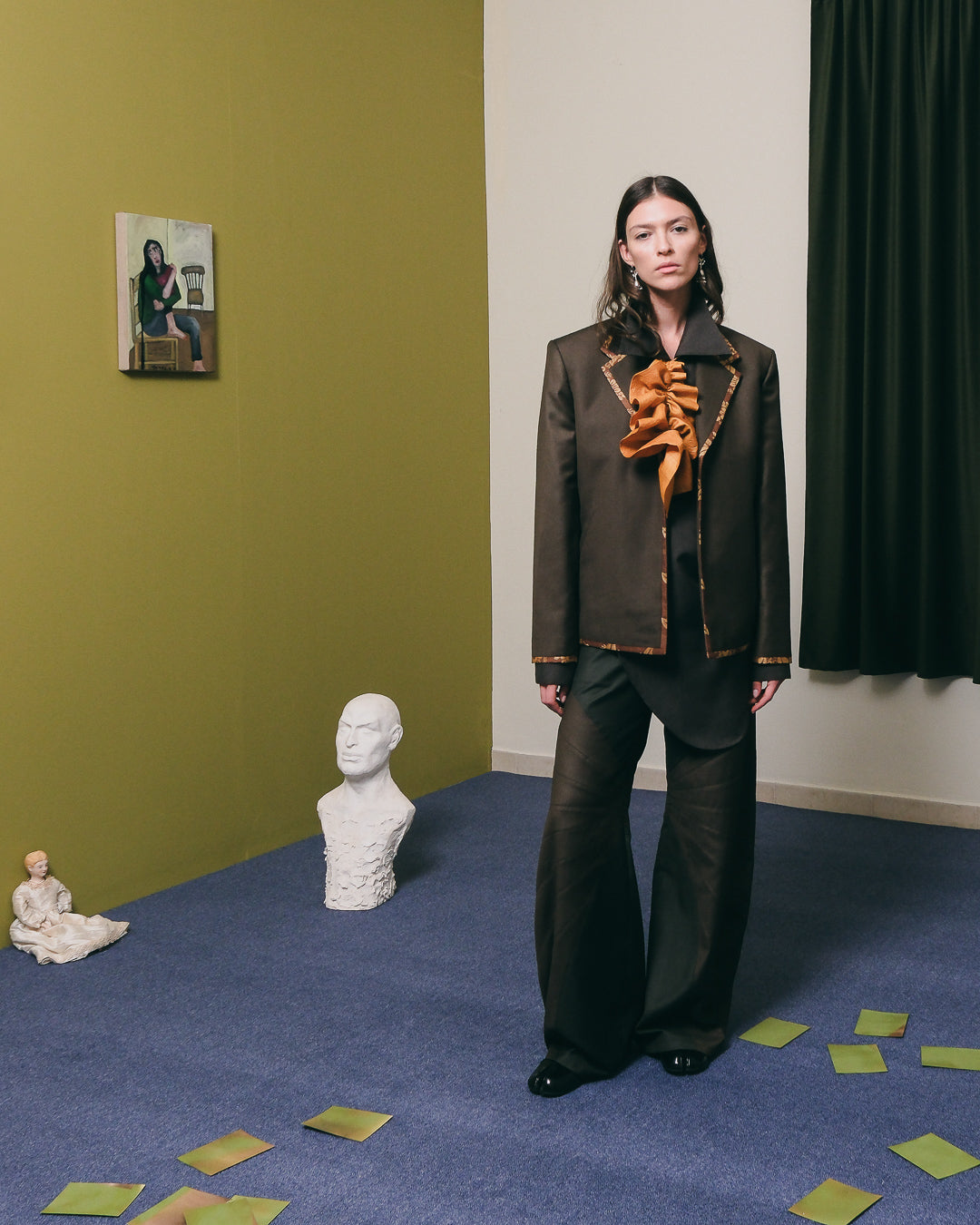 Milano Fashion Week January, 2026 runway presentation by Absent Findings